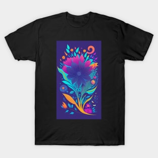 flowers wall art T-Shirt